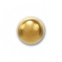 PENDIENTES DE PERFORAR S75 BOLA DORADA 4mm. R103
