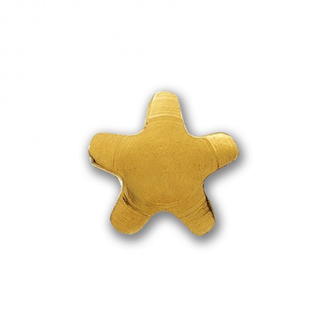PENDIENTES ESTRELLA 4mm. DORADA