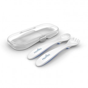 ESTUCHE CUCHARA Y TENEDOR NUVITA