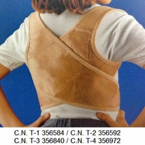ESPALDILLERA PAX, Tallas: 1, 2, 3 ó 4