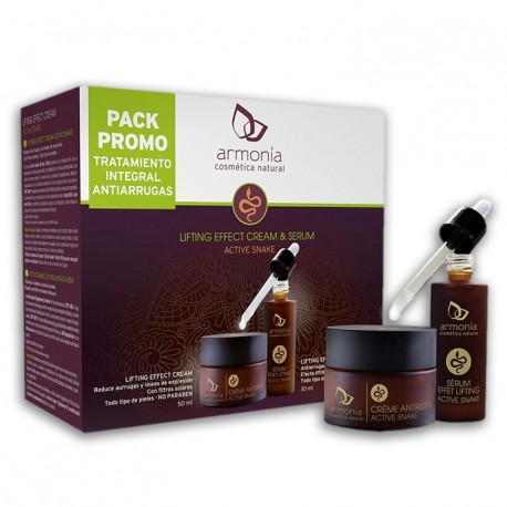PACK CREMA Y SERUM DE SERPIENTE LIFTING EFFECT ARMONÍA