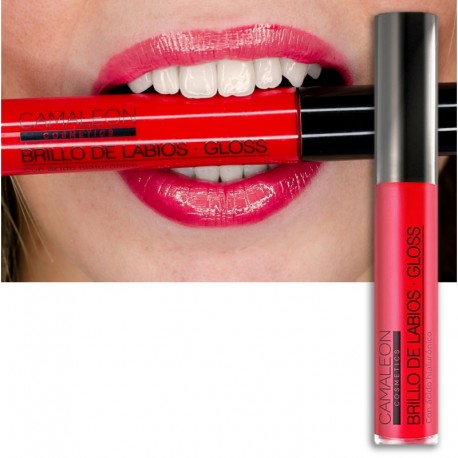 CAMALEON GLOS BRILLO DE LABIOS, 6 TONOS 3 ACABADOS