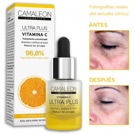 SÉRUM VIT. C ULTRA PLUS CAMALEÓN 15ml.