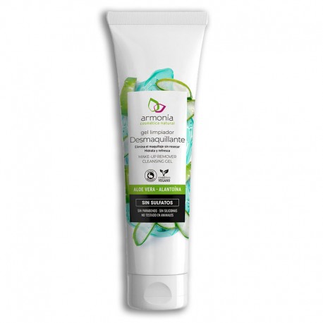 GEL DESMAQUILLANTE ALOE VERA – ALANTOÍNA ARMONÍA, 150ml.