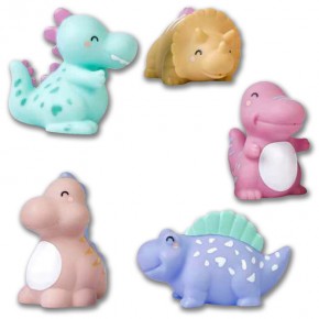 JUGUETES BAÑO 5"HAPPY DINOS" SARO
