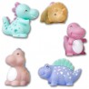 JUGUETES BAÑO 5"HAPPY DINOS" SARO