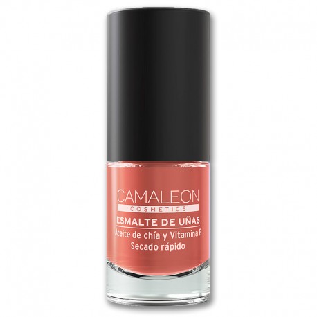 ESMALTE UÑAS NARANJA CALDERA LARGA DURACIÓN CAMALÉON