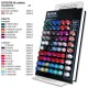 ESMALTE DE UÑAS BORGOÑA LARGA DURACIÓN CAMALEÓN