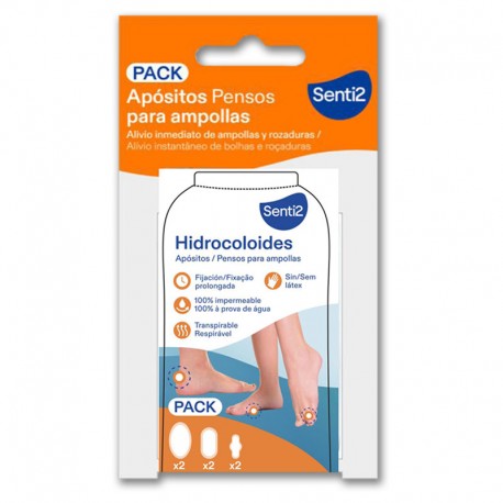 Apósitos Hidrocoloides Ampollas Pack Senti2
