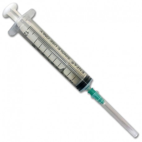 JERINGA CON AGUJA 10ml. ENFA