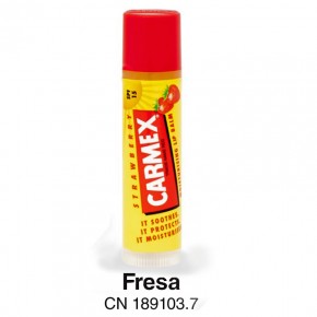 BÁLSAMO LABIAL STICK CARMEX FRESA 4.25g.