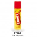 BÁLSAMO LABIAL STICK CARMEX FRESA 4.25g.