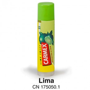 BÁLSAMO LABIAL STICK CARMEX LIMA 4.25g.