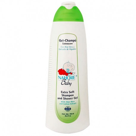 GEL-CHAMPÚ EXTRASUAVE NAHORE BABY 750ml.