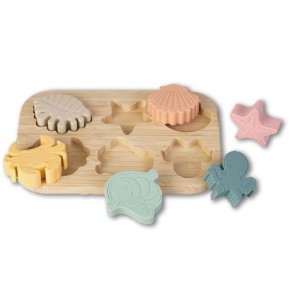 PUZLE ENCAJABLE SILICOLA “SEA LIFE” SARO