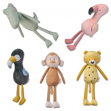 PELUCHE PATUDO “JUNGLE PARTY” SARO 5Mod.