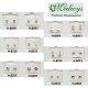 PENDIENTES HIPOALERGÉNICOS H-8000, 12 Modelos