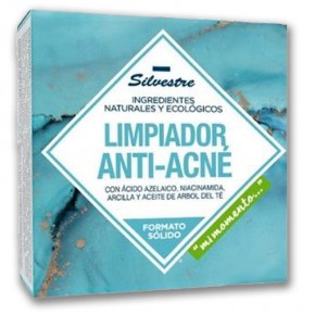 LIMPIADOR ANTI-ACNÉ SÓLIDO SILVESTRE 60g.