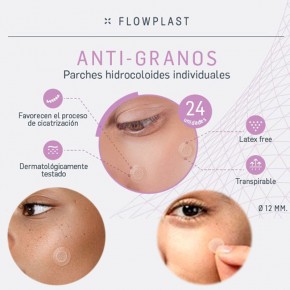 PARCHES ANTI-GRANOS FLOWPLAST 24uds.