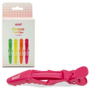 SET 4PINZAS DE PELO CROCCO WAD 4Col.