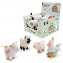 DISPLAY 8 ANIMALES GRANJA SONAJERO SARO