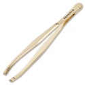 PINZA DEPILAR INOX DORADA RECTA DISNA 7,5cm.