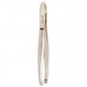 PINZA DEPIL. PUNTA RECTA INOX DISNA 8cm.