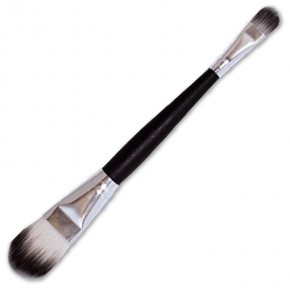 BROCHA+PINCEL FIB.ÓPT. PLANA DISNA 17,5cm.