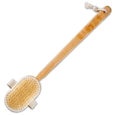 CEPILLO BAÑO CERDAS NATURALES DISNA 38cm.