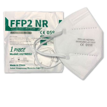 MASCARILLA FFP2 BLANCA CAJA 10uds.