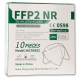 MASCARILLA FFP2 BLANCA CAJA 10uds.