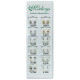 PENDIENTES HIPOALERG. MEDICYS H-7000, 12Mod.