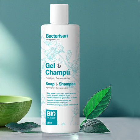 GEL & CHAMPÚ BIO BACTERISAN 310ml.