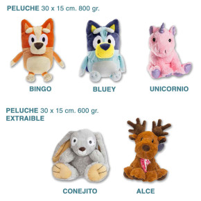 PELUCHE TÉRMICO BEBÉ CALOR-FRÍO 5Mod.