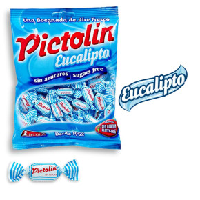 CARAMELOS SIN AZÚCAR PICTOLÍN EUCALIPTO