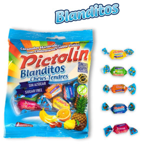 CARAMELOS SIN AZÚCAR PICTOLÍN BLANDITOS