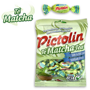 CARAMELOS SIN AZÚCAR PICTOLÍN TÉ MATCHA