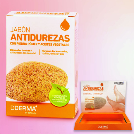 JABÓN ANTIDUREZAS DDERMA 125g.