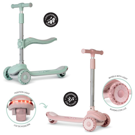 PATINETE EVOLUTIVO MUSICAL 2 en 1 SARO