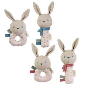 SET 2 SONAJEROS “COTTON BUNNIES” SARO 2Col