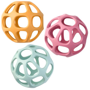 PELOTA SENSORIAL DE SILICONA SARO 3Col