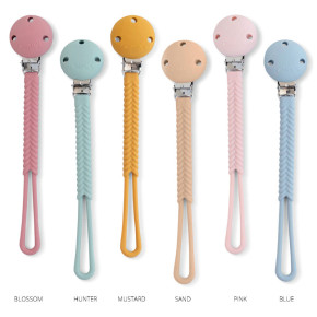 PORTACHUPETE SILICONA TRENZA SARO 6Col