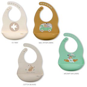 BABERO SILICONA RECOGE-MIGAS PARTY SARO 4Col