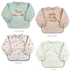 BABERO IMPERMEABLE CON MANGAS SARO 4Col