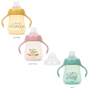 TAZA ANTIGOTEO LITTLE EXPLORERS SARO 250ml.
