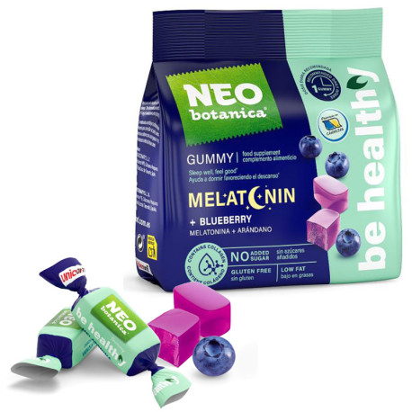 GUMMY MELATONINA+ARÁNDANO NEO BOTÁNICA 9g.