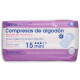 COMPRESAS ALGODÓN MINI FARMACONFORT PLUS 15uds.