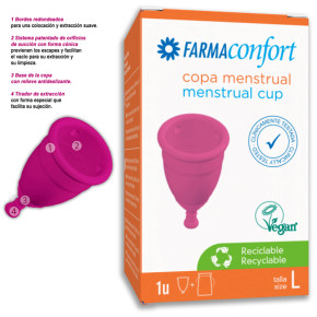 COPA MENSTRUAL TALLA L FARMACONFORT