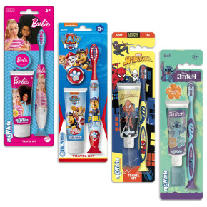CEPILLO DIENTES+PASTA INFANTIL MR.WHITE 4Mod.