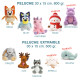 PELUCHE TÉRMICO BEBÉ CALOR-FRÍO 10Mod.